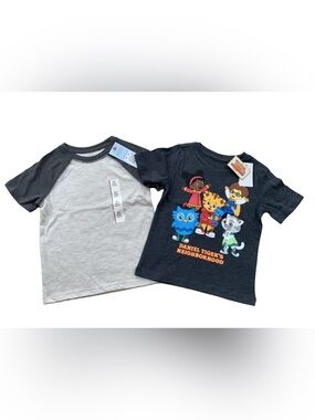 Cat & Jack and Daniel Tigers Neighborhood NWT Size 3T Short Sleeve Tee Bundle